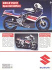 1986 GSX-R750Ltd brochure : Page 4