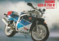 1989 GSX-R750RK brochure : Page 1