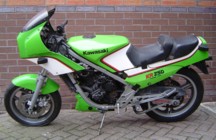 Spares bike, now with the GPZ600R front-end