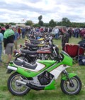 My KR250 at the 2005 VJMC Lotherton Hall Show (see Dave Marsden on the left !)