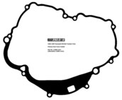 KR250A primary gear cover gasket pattern