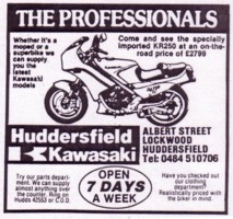 Original advert from Which Bike Jan 1985 (Thanks Gary !)
